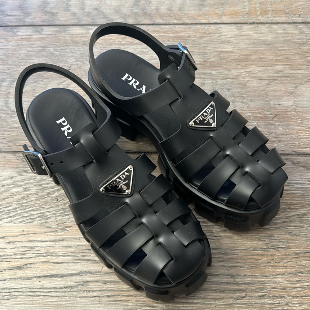 Prada Foam Rubber Sandals for sale brand new!